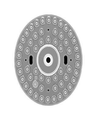 SMD 2835 módulo do diodo emissor de luz de 3030 circulares, tampa da lente da luz de teto de 170 graus
