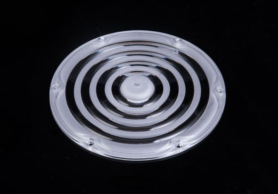 Alta eficiência 92% ou mais 200w265mm bobina UFO60 90 graus Lente de Led High Bay Iluminação de alta potência luminária