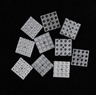 SMD3030 50x50mm 16in1 15 Graus Série de Lentes Flexíveis para Iluminação de Ruas e Áreas