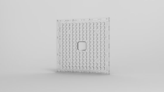 SMD3030 PC LED Street Light Lens com ângulo de feixe T3M para alta resistência a impactos e material PC de qualidade óptica